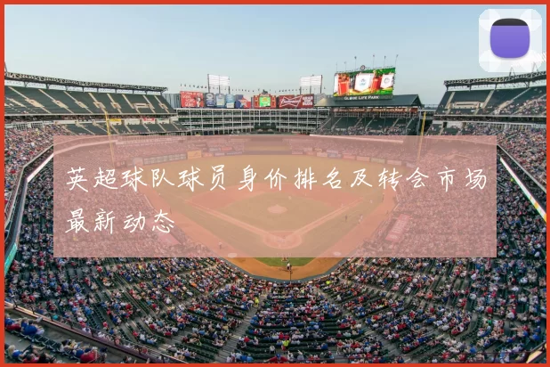 英超球队球员身价排名及转会市场最新动态