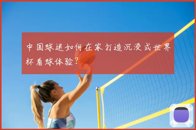 中国球迷如何在家打造沉浸式世界杯看球体验？