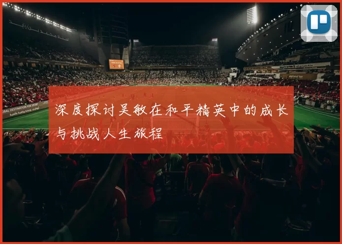 深度探讨吴敏在和平精英中的成长与挑战人生旅程