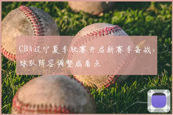 CBA辽宁夏季联赛开启新赛季备战,球队阵容调整成看点